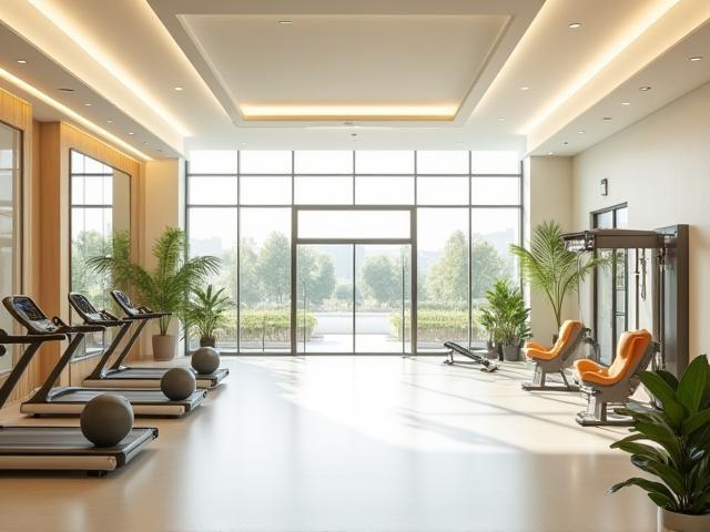 Bright and welcoming interior of Energia Pura fitness center